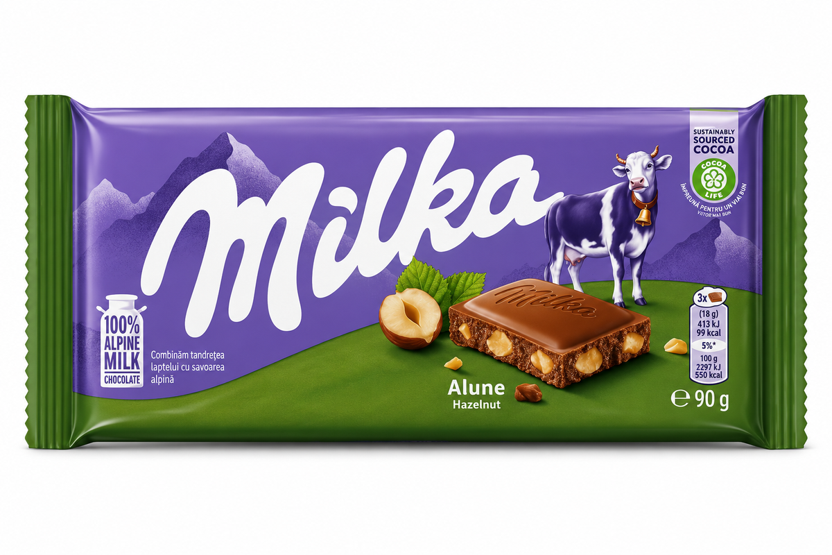 Milka Ciocolata Alune