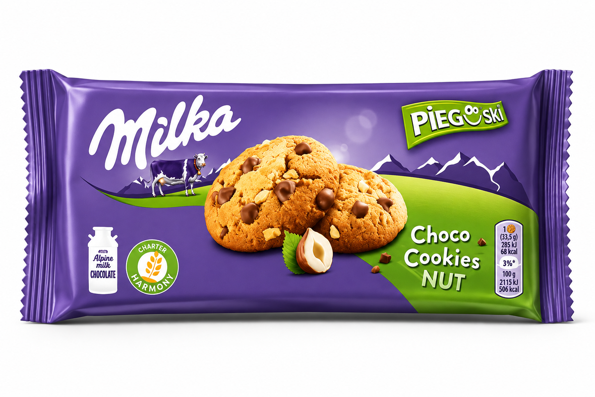 Milka Choco Cookies Nut 135GR
